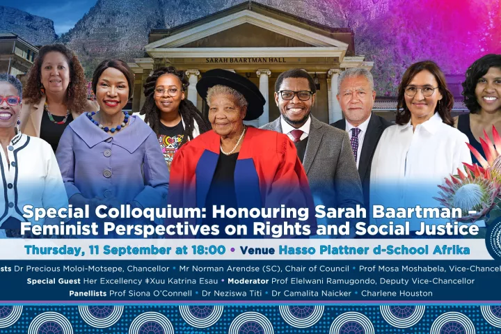 Sarah Baartman Hall - Special Colloquium