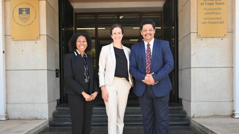 Harvard and UCT delegates