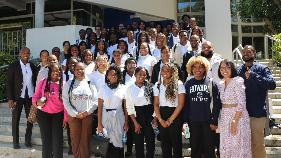 Students from Howard University