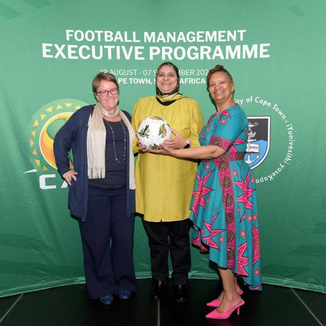 ‘Forward thinking’ UCT, CAF executive programme takes flight