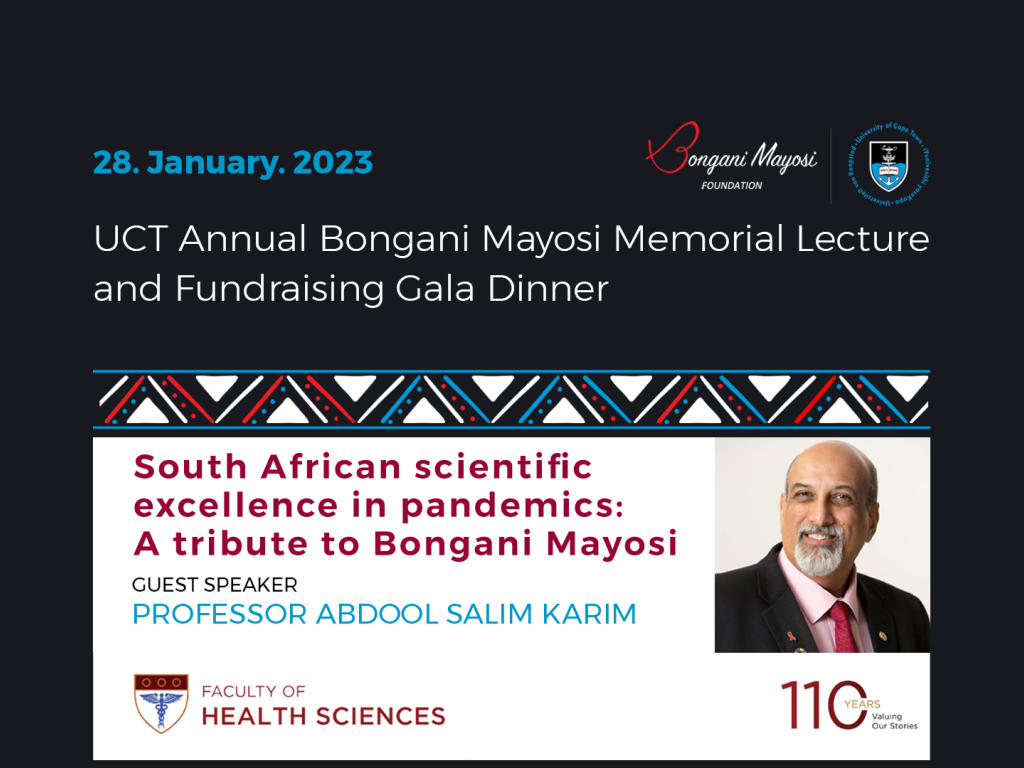 Annual Bongani Mayosi Memorial Lecture - 2023