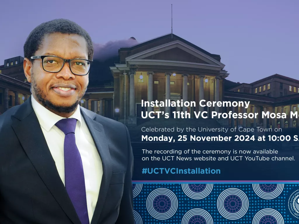 11th UCT Vice-Chancellor’s Installation Ceremony